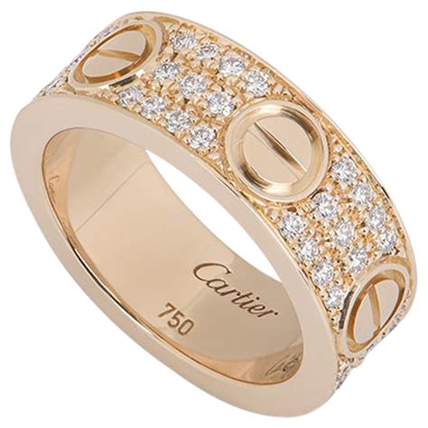 cartier love rose gold|Cartier love ring 5.5 mm.